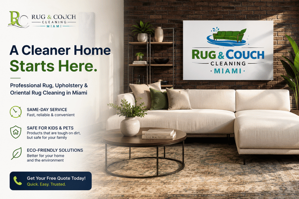 Rug & Couch Cleaning Miami